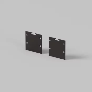 Комплектующие для профиля 35x35 черные