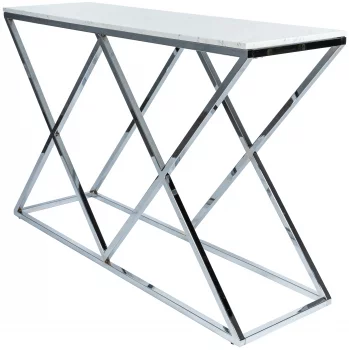 Консоль Triangles Silver 120X35X74 CM