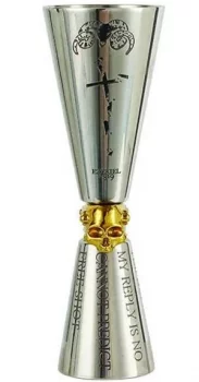 Джиггер Mixology Golden Skull 20/60 ml