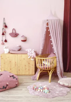 Круглый хлопковый ковёр Biscuit Vintage Ø90 CM