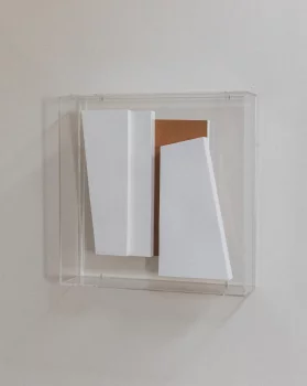 Декоративная композиция Tectonía Diatréfica Trapecio 50X50X13 CM