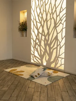 Хлопковый ковёр Plants 120X180 CM