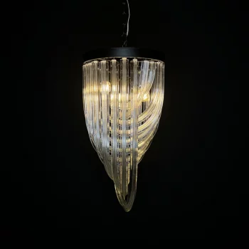 Подвесная люстра Chandelier Murano Clear