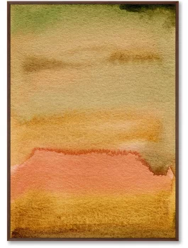Постер на холсте Hot sunset in July 75X105 CM