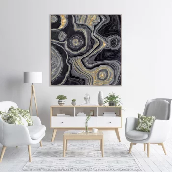 Репродукция холсте Agate 105X105 CM