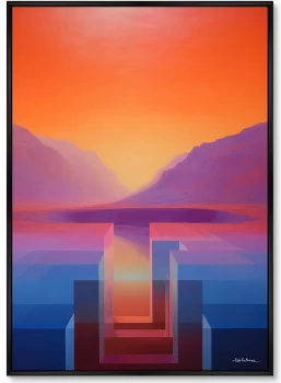 Набор из двух постеров на холсте Continuum 75X105 / 75X105 CM