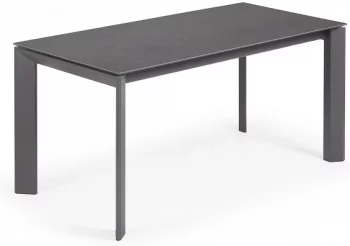 Раскладной стол Atta 160-220X90X76 CM тёмно серый