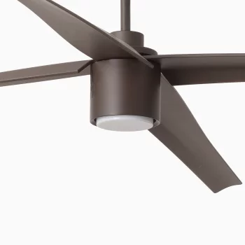 Потолочный вентилятор Attos LED коричневый 213X43 CM