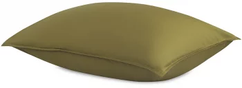 Набор наволочек из сатина Essential 70X50 CM оливкового цвета