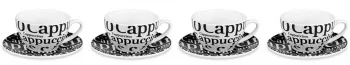 Набор из 4 кофейных пар Font 240 ml