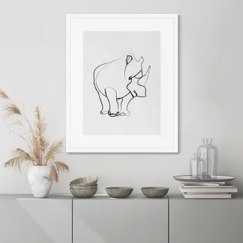 Постер Rhino 42X52 CM