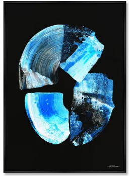 Репродукция картины на холсте The Frozen Glow of the Sculptor Constellation 75X105 CM