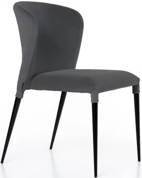 Стул Albert 47X62X86 CM серого цвета
