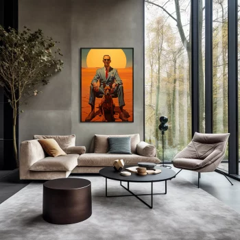 Постер на холсте The Dogs of Wall Street 75X105 CM