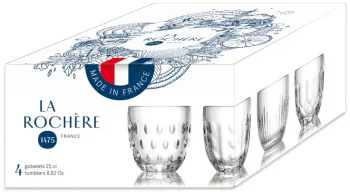Набор из четырёх стаканов Troquet 230 ml