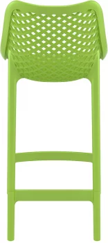 Стул пластиковый полубарный Air 44X51X95 CM зелёный
