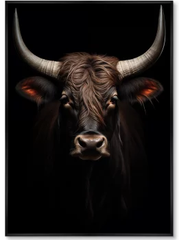 Набор из двух постеров на холсте Young Yaks 75X105 / 75X105 CM