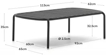 Cтолик для улицы Joncols 113X65X35 CM