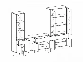 Композиция Like 3 270X40X200 CM