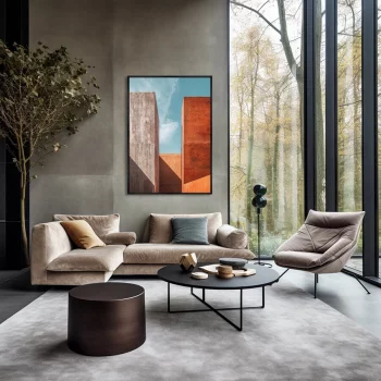 Постер на холсте Immobile in the Eternal 75X105 CM