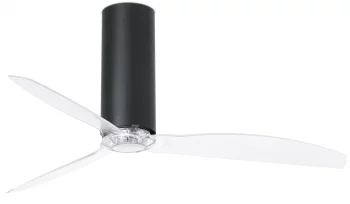 Вентилятор потолочный Tube 128X128X45 CM black/transparent