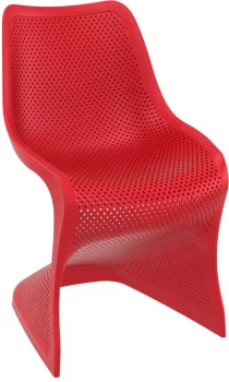 Стул пластиковый Bloom 50X58X85 CM красный