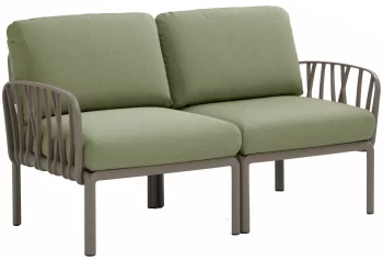 Диван садовый с подушками Komodo 144X78X88 CM