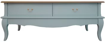 Стол журнальный Leontina Blue 120X60X47 CM