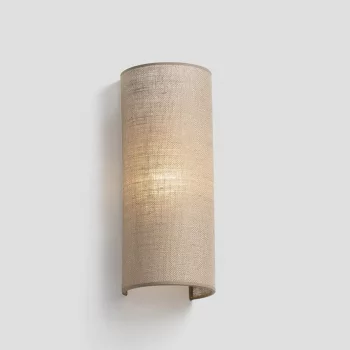 Настенный светильник Otton R Round Jute вертикальный 2xE27 37X15X12 CM