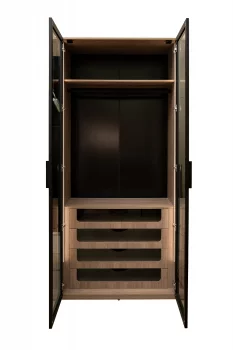 Шкаф Alto двухдверный с выдвижными ящиками 100X57X228.5 CM