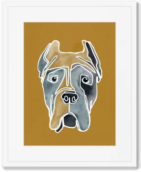 Набор постеров Happy dogs No4 42X52 / 42X52 / 42X52 / 42X52 CM