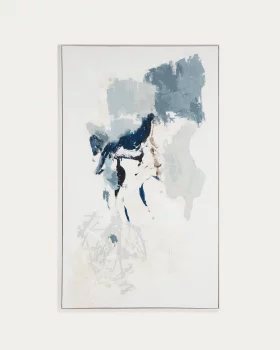Абстрактная картина Erale в серо-синих тонах 120X200 CM