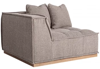 Угловой модульный диван Aspach 124X124X88 CM