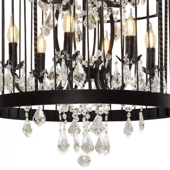 Подвесная люстра Vintage birdcage 60X60X114 CM