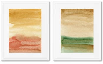 Диптих постеров в раме Landscape colors 42X52 / 42X52 CM