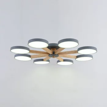 Потолочный светодиодный светильник Turna 88X88X12 CM