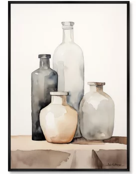 Набор из двух постеров на холсте Tones of Light 75X105 / 75X105 CM