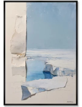 Постер на холсте Movement of Ice Fields 75X105 CM
