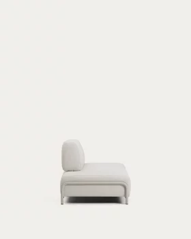 Двухместный модульный диван Compo из беженого шенилла 200X98X82 CM
