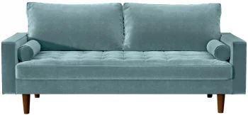 Диван Scott  177X81X84 CM серо-голубой