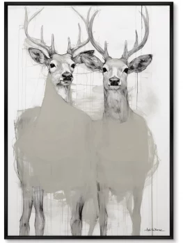 Постер на холсте In love 75X105 CM