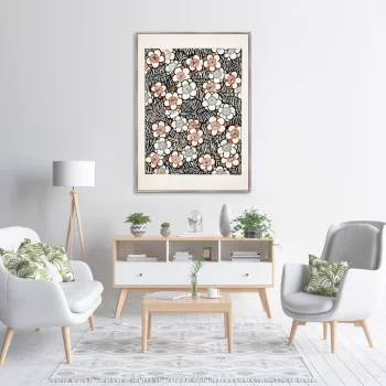 Постер Floral pattern II 75X105 CM