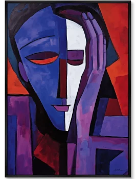 Постер на холсте The Tired One 75X105 CM
