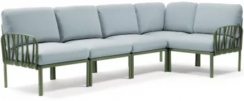 Диван садовый с подушками Komodo 294X154X88 CM