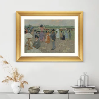 Постер The Races at Longchamp 81X61 CM