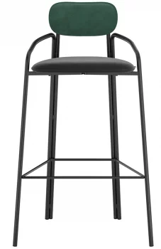 Стул барный Ror 62X51X97 CM тёмно-зеленый