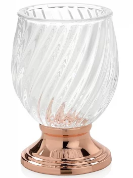 Стакан для зубных щеток Luxe Glass and Copper