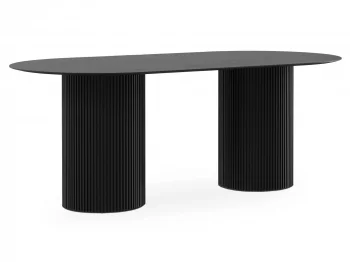 Обеденный овальный стол Mono Stripe 200X100 CM
