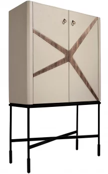 Высокий сервант Izel 90X40X150 CM