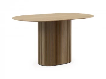 Стол обеденный овальный Mono Stripe 140X85 CM